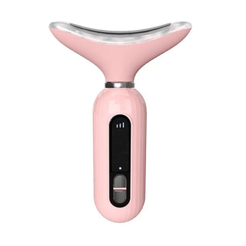 Masajeador Facial y Cuello Antiedad con Luz LED – Reafirmante, Lifting y Rejuvenecedor